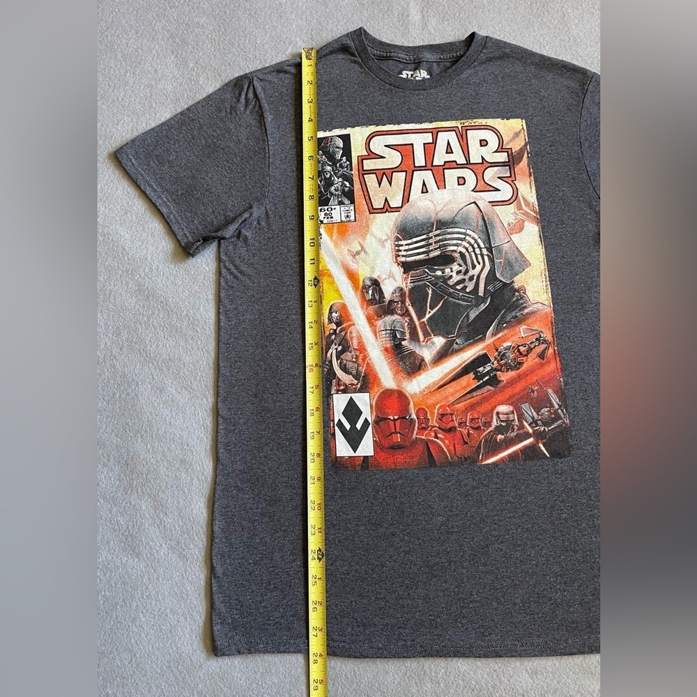 Star Wars Kylo Ren Men’s T-Shirt Gray Size Medium - Picture 5 of 7